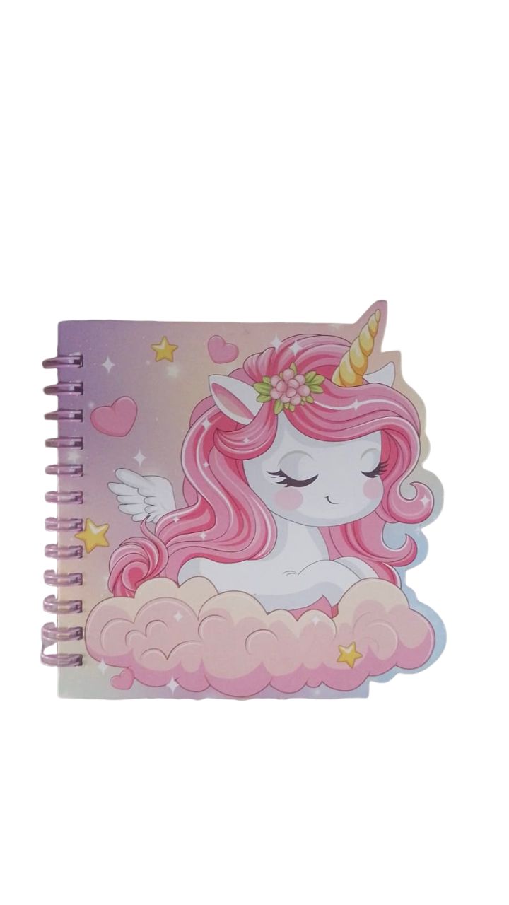 CADERNETA/ BLOCO ANOTA�OES UNICORNIO